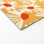 Summer Daisy: Tangerine Edition Welcome Mat Gallery Image 2