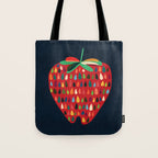 Strawberry Tote Bag Gallery Image 1
