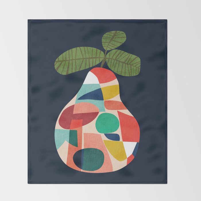 Fresh Pear Throw Blanket Gallery Image 2