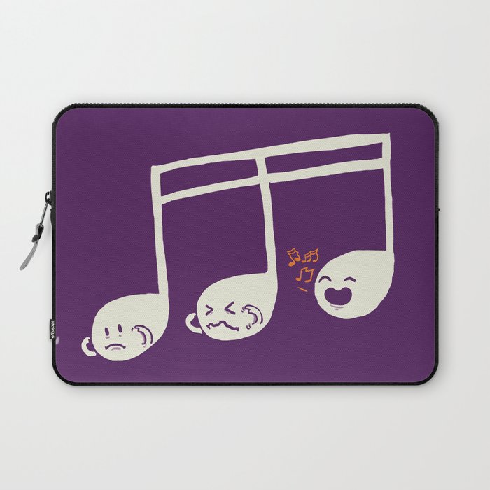 Sounds O.K. (off key) Laptop Sleeve Gallery Image 1