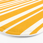 Classic Stripes XLV - Golden Yellow Bath Mat Gallery Image 3
