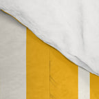 Classic Stripes XLV - Golden Yellow Comforter Gallery Image 4