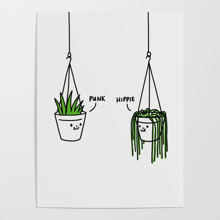 Hippie and Punk plants Poster Gallery Image 4