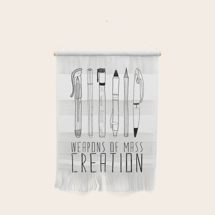 weapons of mass creation Wall Hanging Gallery Image 1