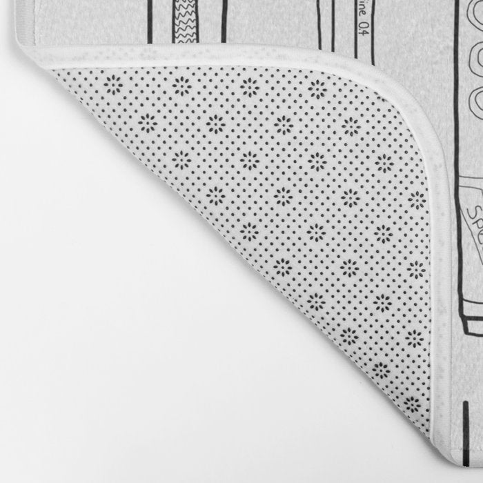 weapons of mass creation Bath Mat Gallery Image 2