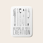 weapons of mass creation Bath Mat Gallery Image 1