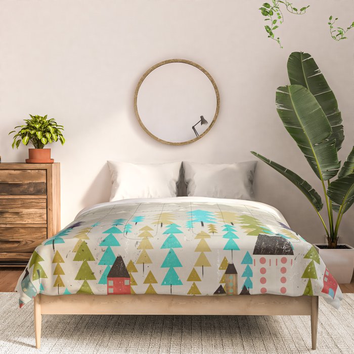 my happy mountains Comforter Gallery Image 3