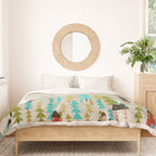 my happy mountains Duvet Cover Gallery Image 3