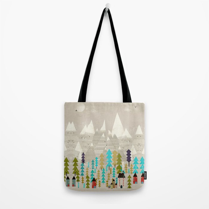 my happy mountains Tote Bag Gallery Image 2