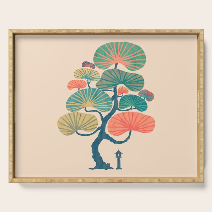 Japan garden Serving Tray Gallery Image 1