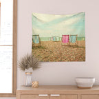 Deckchairs Wall Tapestry Gallery Image 2