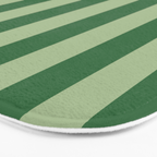 Vertical Stripes Sage Green Vertical Lines Vintage Geometric Retro Tropical Modern Minimal Pattern Bath Mat Gallery Image 3
