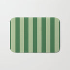 Vertical Stripes Sage Green Vertical Lines Vintage Geometric Retro Tropical Modern Minimal Pattern Bath Mat Gallery Image 1