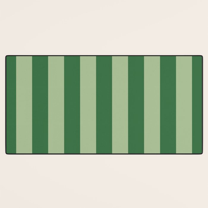 Vertical Stripes Sage Green Vertical Lines Vintage Geometric Retro Tropical Modern Minimal Pattern Desk Mat Gallery Image 3