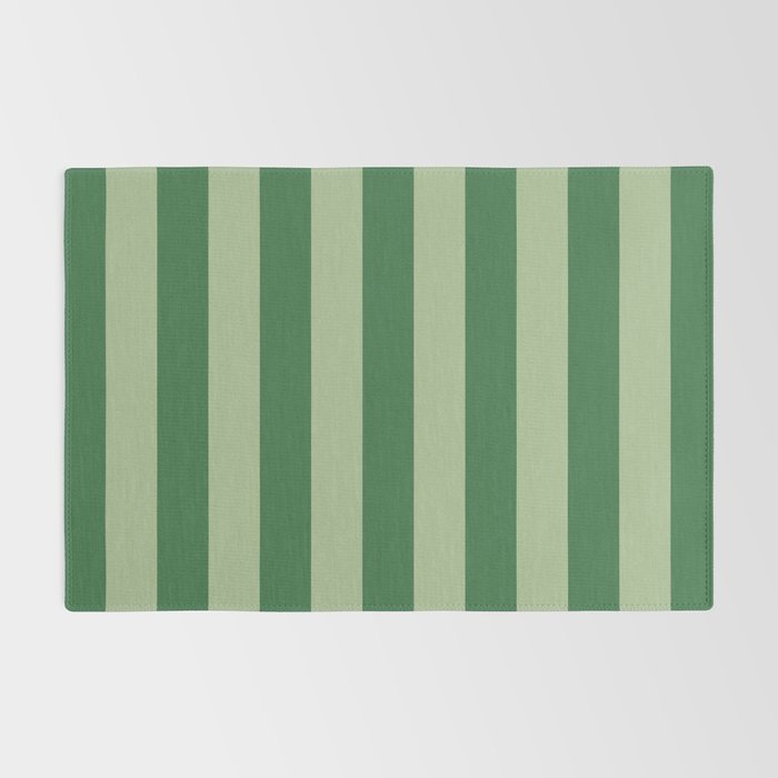 Vertical Stripes Sage Green Vertical Lines Vintage Geometric Retro Tropical Modern Minimal Pattern Rug Gallery Image 2