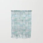 Sea Glass Tiles Watercolor Wall Hanging Gallery Image 1