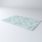Sea Glass Tiles Watercolor Rug Gallery Image 3