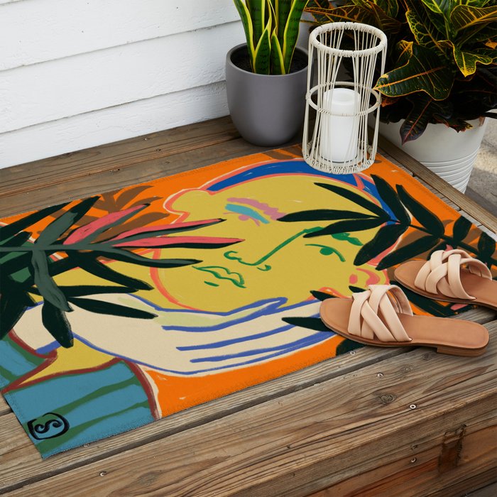THINKING OF FALL Outdoor Rug Gallery Image 2