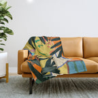 THINKING OF FALL Throw Blanket Gallery Image 1