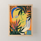 THINKING OF FALL Mini Art Print Gallery Image 1