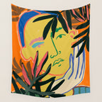 THINKING OF FALL Wall Tapestry Gallery Image 4