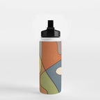 Abstract Line Art 08 Water Bottle Gallery Image 2