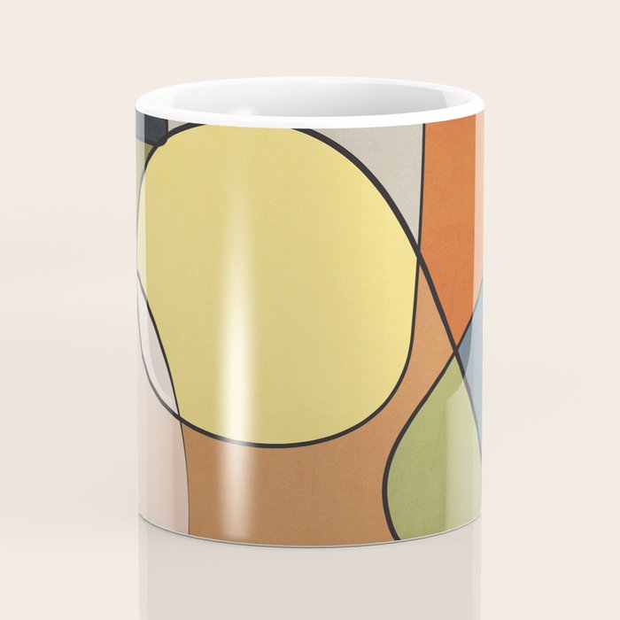Abstract Line Art 08 Coffee Mug Gallery Image 4
