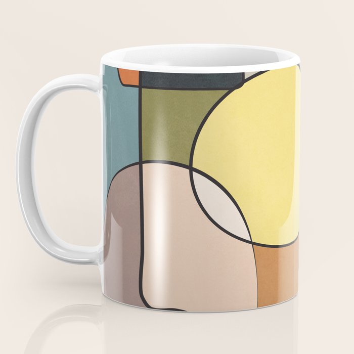 Abstract Line Art 08 Coffee Mug Gallery Image 3