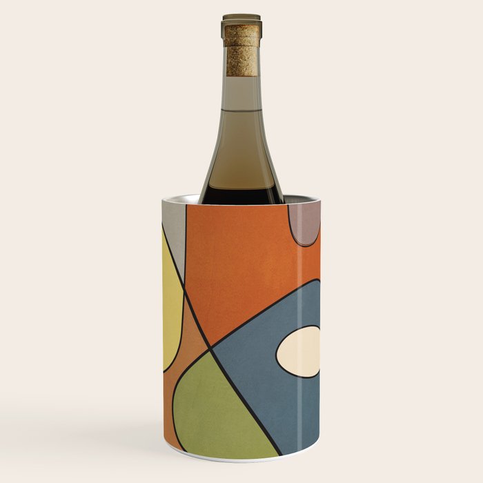 Abstract Line Art 08 Wine Chiller Gallery Image 3