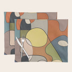 Abstract Line Art 08 Placemat Gallery Image 1