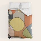 Abstract Line Art 08 Comforter Gallery Image 6
