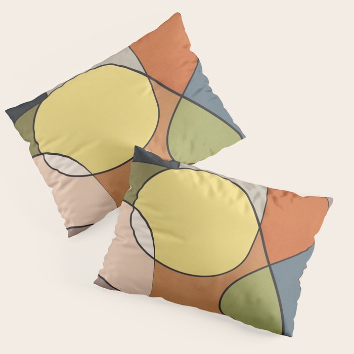 Abstract Line Art 08 Pillow Sham Gallery Image 1