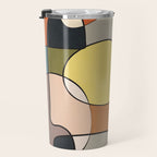 Abstract Line Art 08 Travel Mug Gallery Image 3
