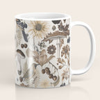 Autumn Garden With Birds In Warm Fall Colors Coffee Mug Gallery Image 1