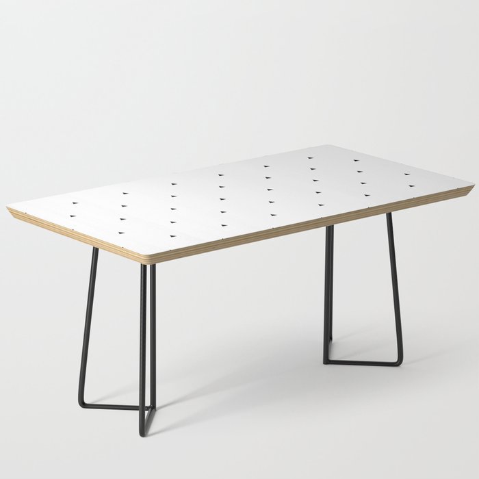 Black and white triangle pattern Coffee Table Gallery Image 1