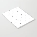 Black and white triangle pattern Notebook Gallery Image 2