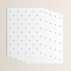 Black and white triangle pattern Wrapping Paper Gallery Image 3