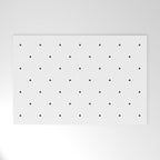 Black and white triangle pattern Welcome Mat Gallery Image 1
