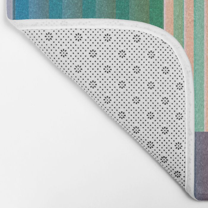 Colorful Geometric Abstract Art 22 Bath Mat Gallery Image 2