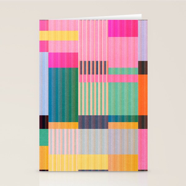 Colorful Geometric Abstract Art 22 Stationery Card Gallery Image 2