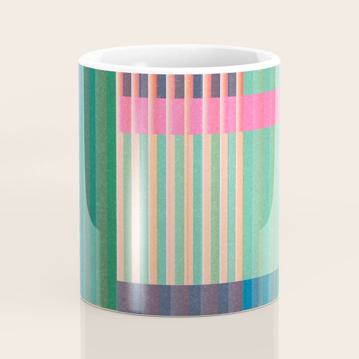 Colorful Geometric Abstract Art 22 Coffee Mug Gallery Image 4