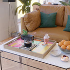 Colorful Geometric Abstract Art 22 Serving Tray Gallery Image 2