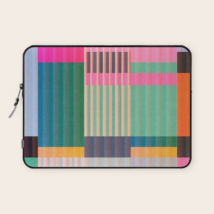 Colorful Geometric Abstract Art 22 Laptop Sleeve Gallery Image 1