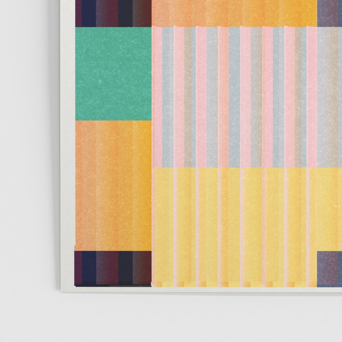 Colorful Geometric Abstract Art 22 Poster Gallery Image 3