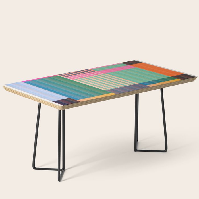 Colorful Geometric Abstract Art 22 Coffee Table Gallery Image 1