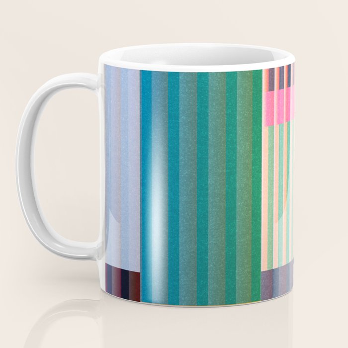 Colorful Geometric Abstract Art 22 Coffee Mug Gallery Image 3