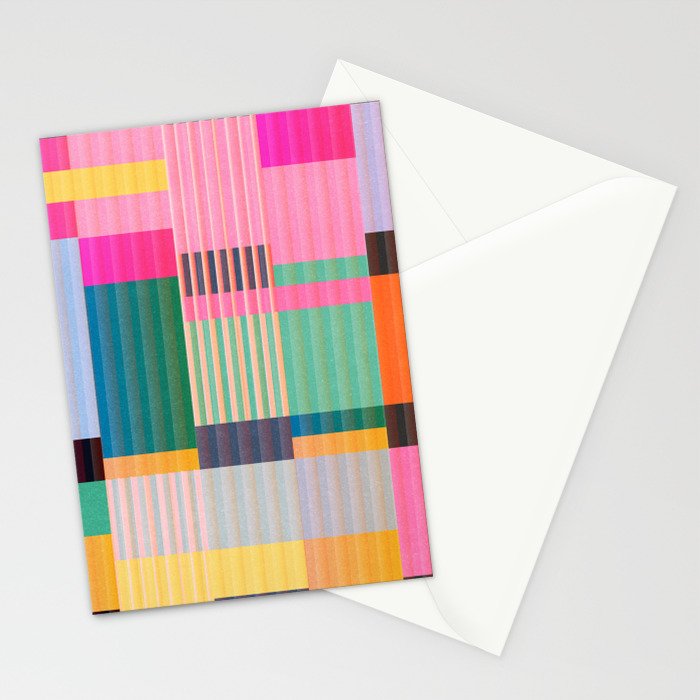 Colorful Geometric Abstract Art 22 Stationery Card Gallery Image 2