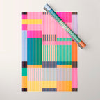 Colorful Geometric Abstract Art 22 Wrapping Paper Gallery Image 1