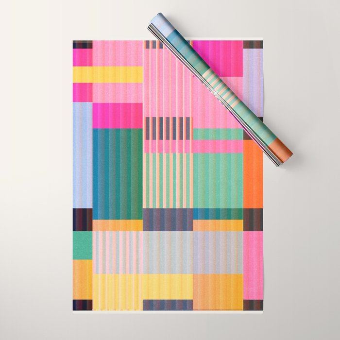Colorful Geometric Abstract Art 22 Wrapping Paper Gallery Image 1
