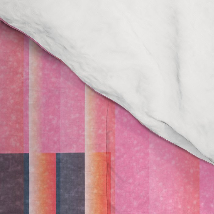 Colorful Geometric Abstract Art 22 Comforter Gallery Image 4